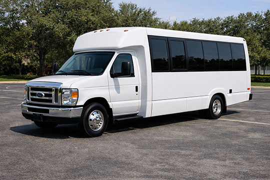 18-passenger minibus available for charter in Arvada, CO